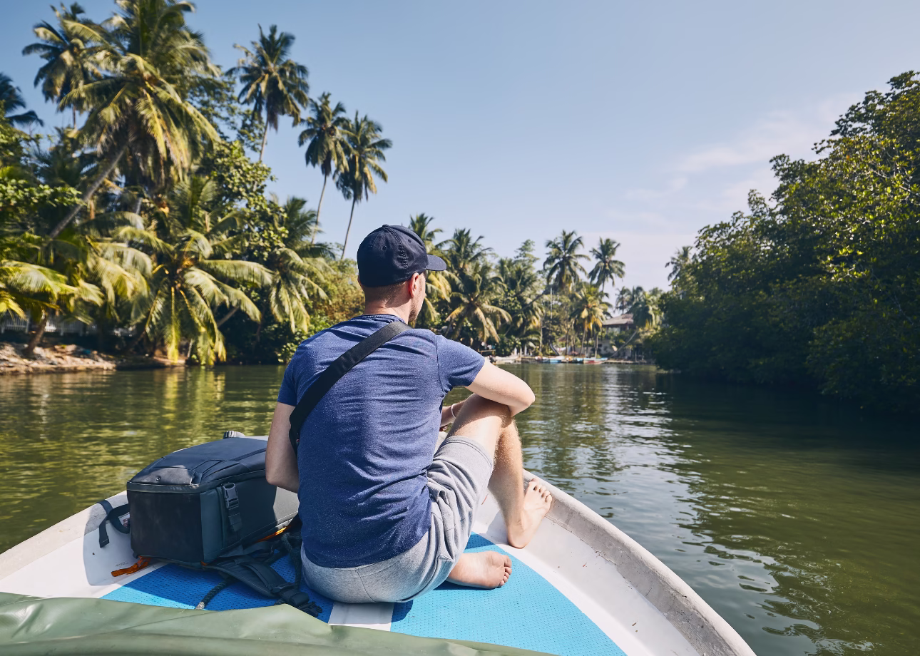 West coast Beach, River Mangroves lagoon, Wildlife boat Tour